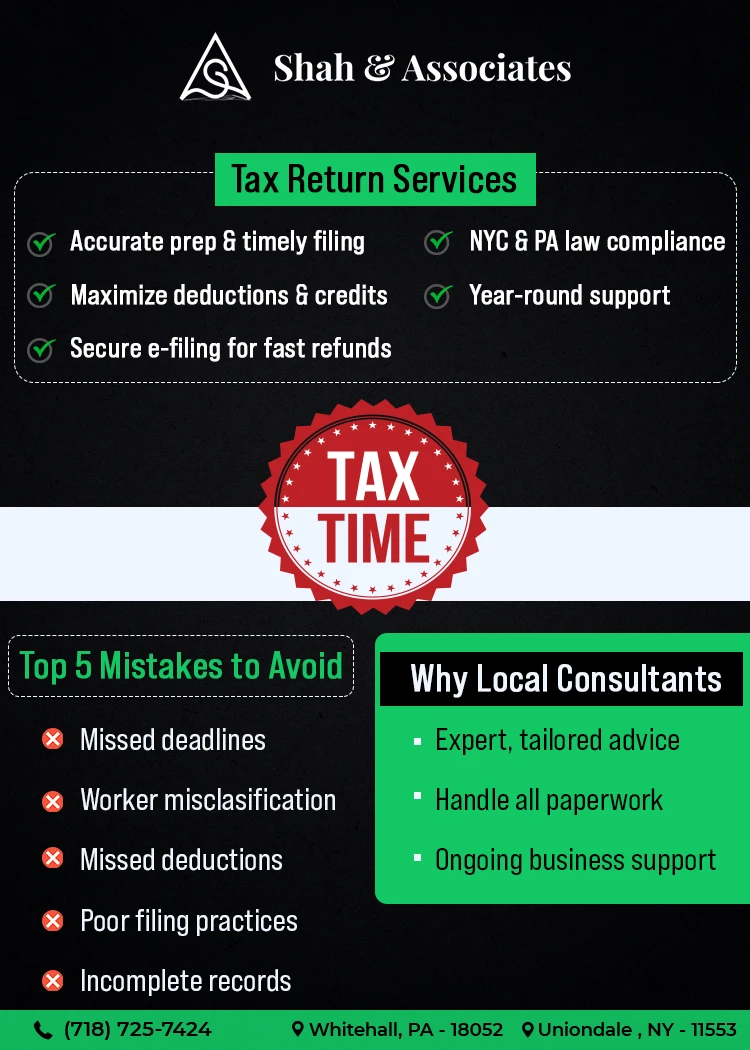 tax return services in NYC 