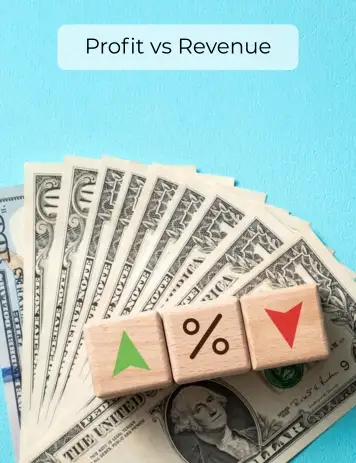 profit vs revenue example