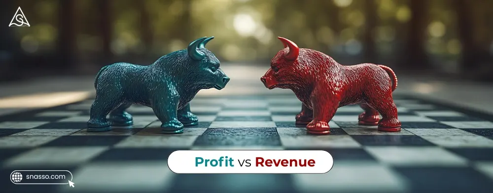 profit vs revenue explained